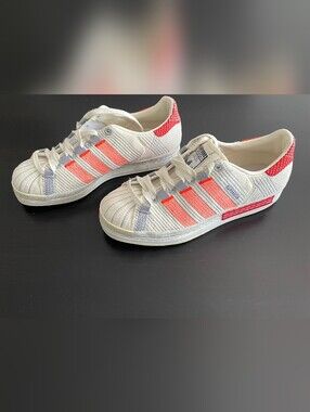 adidas Craig Green Off-White Sneakers with Orange Accents